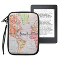 kwmobile Tasche für eReader Schutzhülle Galaxie Baum Wiese 17 x 12 x 2 cm Innenmaße