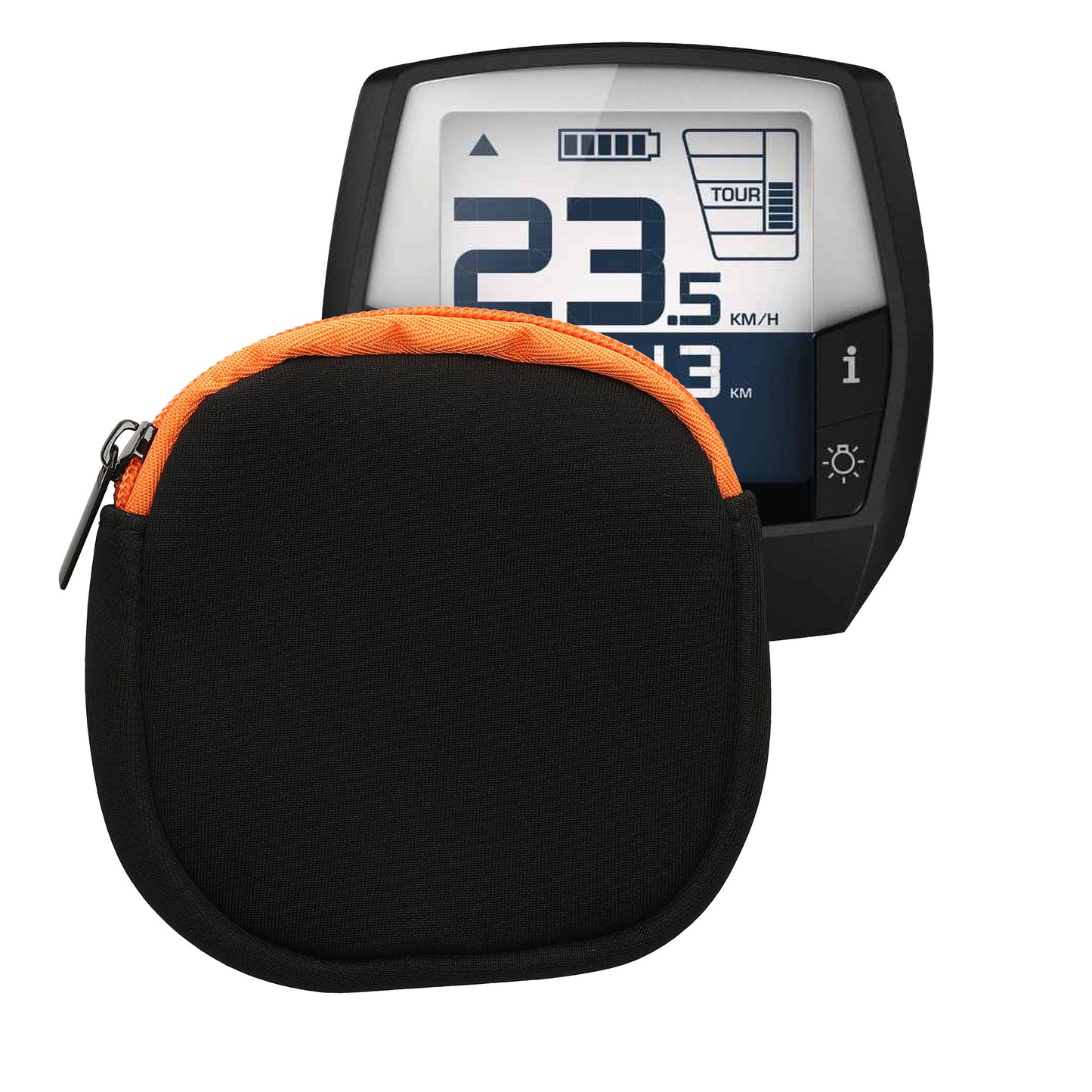 kwmobile Tasche kompatibel mit Bosch Intuvia - E-Bike Computer Schutztasche