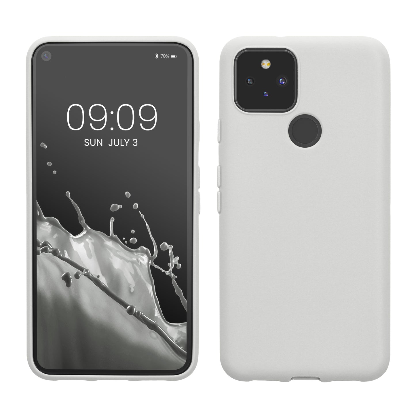 kwmobile Handyhülle für Google Pixel 5 Hülle - Kabelloses Laden - Schutzhülle Cover