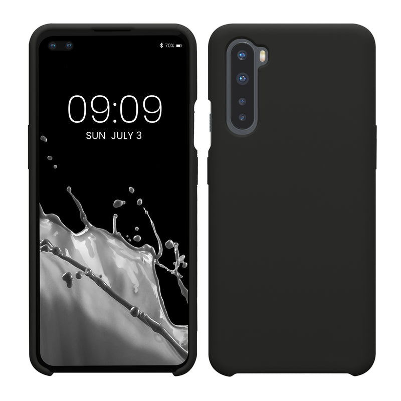 kwmobile Handyhülle für OnePlus Nord Hülle Case Silikon Kabelloses Laden Schutzhülle Cover