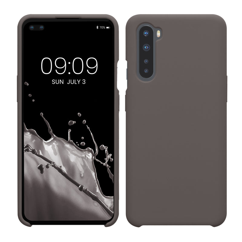 kwmobile Handyhülle für OnePlus Nord Hülle Case Silikon Kabelloses Laden Schutzhülle Cover