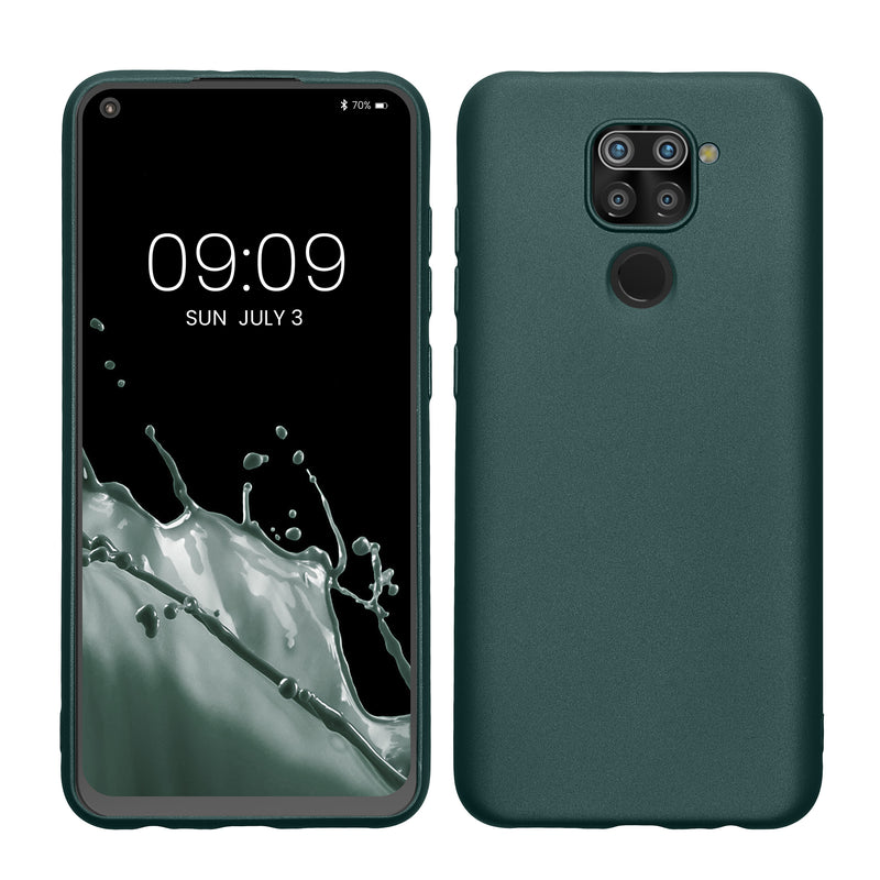 kwmobile Handyhülle für Xiaomi Redmi Note 9 Hülle - Silikon Case - Schutzhülle Cover