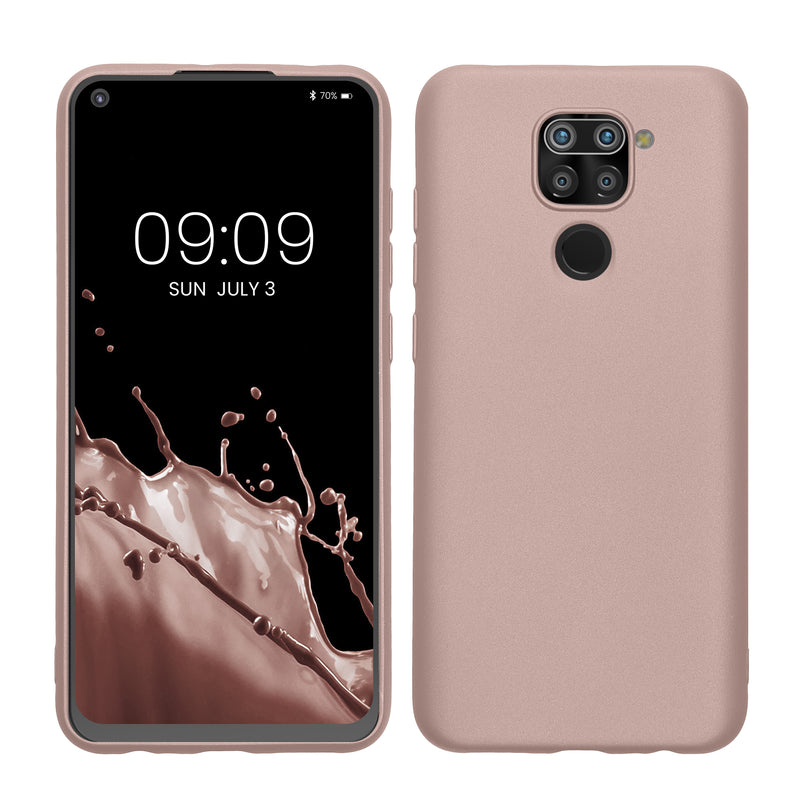 kwmobile Handyhülle für Xiaomi Redmi Note 9 Hülle - Silikon Case - Schutzhülle Cover
