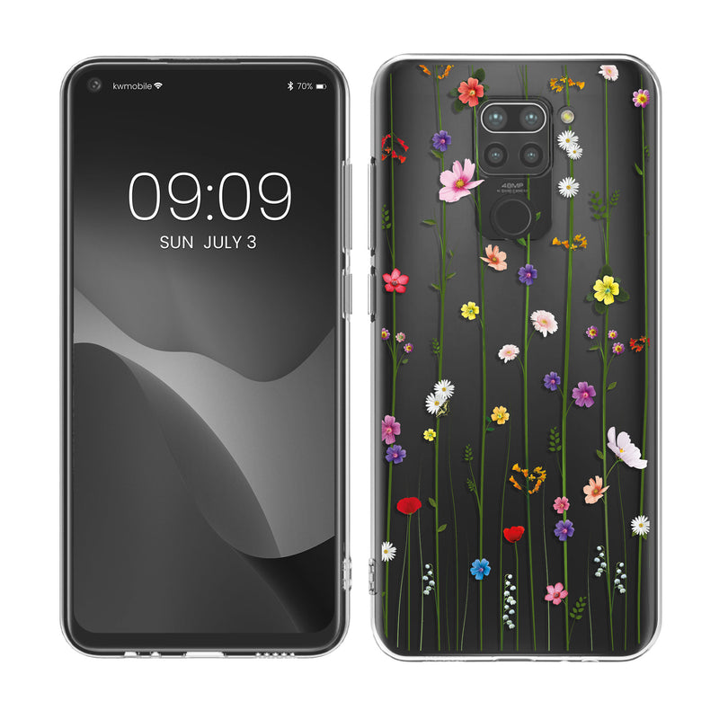kwmobile Case kompatibel mit Xiaomi Redmi Note 9 - Hülle Silikon transparent