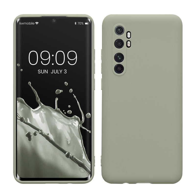 kwmobile Handyhülle für Xiaomi Mi Note 10 Lite Hülle - weiches Handy Silikon Case - Schutzhülle Cover