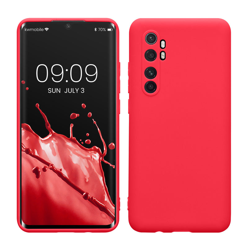 kwmobile Handyhülle für Xiaomi Mi Note 10 Lite Hülle - weiches Handy Silikon Case - Schutzhülle Cover
