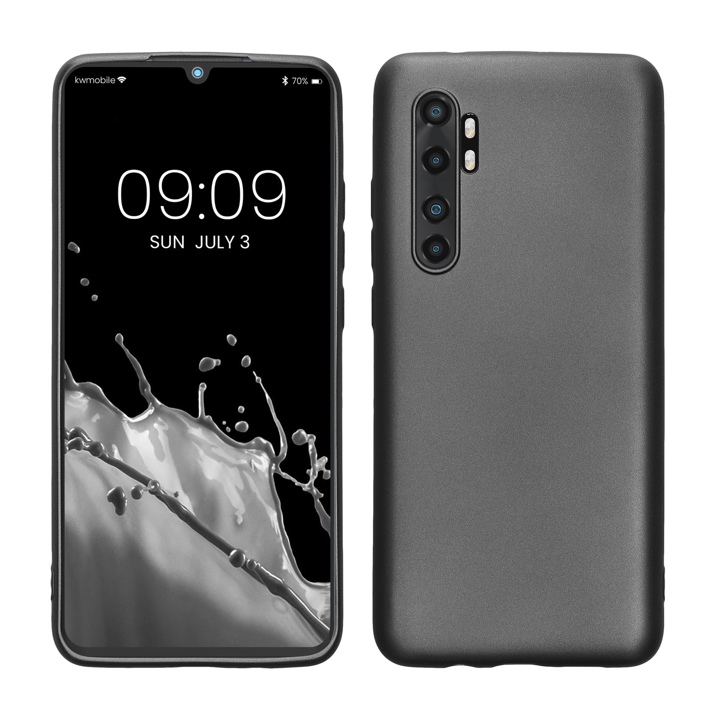 kwmobile Handyhülle für Xiaomi Mi Note 10 Lite Hülle - Silikon Case - Schutzhülle Cover