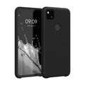 kwmobile Handyhülle für Google Pixel 4a - Case Silikon - Kabelloses Laden - Schutzhülle Cover