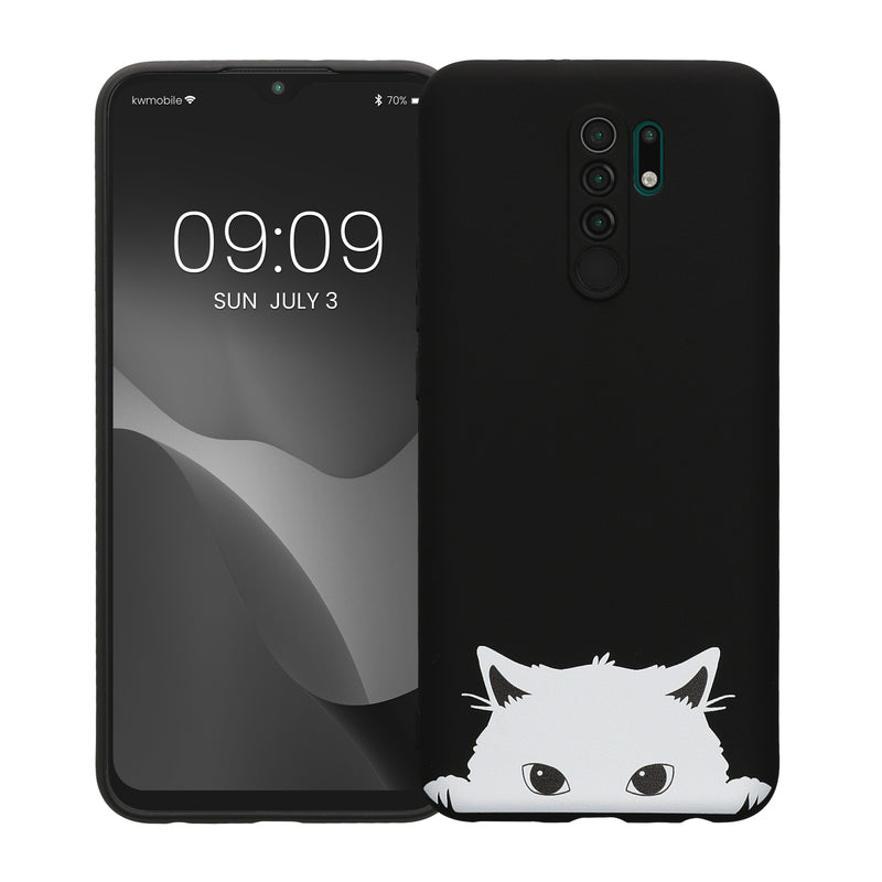 kwmobile Hülle kompatibel mit Xiaomi Redmi 9 Handyhülle Silikon Case