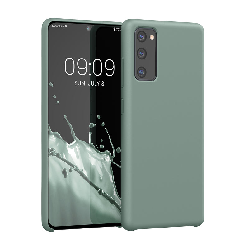 kwmobile Handyhülle für Samsung Galaxy S20 FE Hülle - Case Silikon - Kabelloses Laden - Schutzhülle Cover