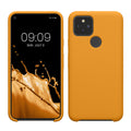 kwmobile Handyhülle für Google Pixel 5 - Case Silikon - Kabelloses Laden - Schutzhülle Cover