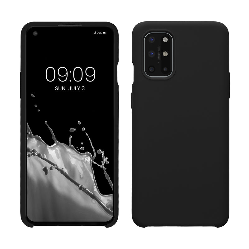 kwmobile Handyhülle für OnePlus 8T Hülle - Case Silikon - Kabelloses Laden - Schutzhülle Cover