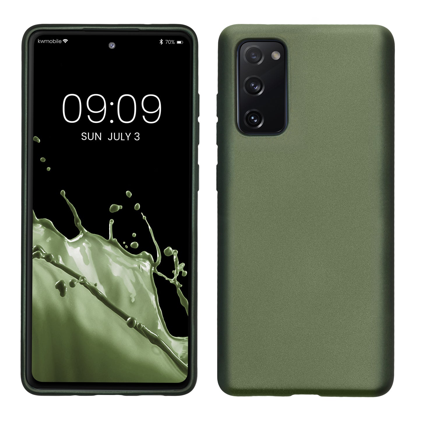 kwmobile Handyhülle für Samsung Galaxy S20 FE Hülle Silikon Case Schutzhülle Cover
