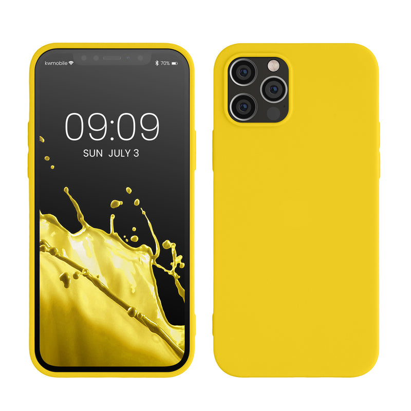 kwmobile Handyhülle für Apple iPhone 12 / iPhone 12 Pro Hülle - Kabelloses Laden - Schutzhülle Cover