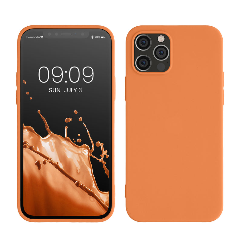 kwmobile Handyhülle für Apple iPhone 12 / iPhone 12 Pro Hülle - Kabelloses Laden - Schutzhülle Cover