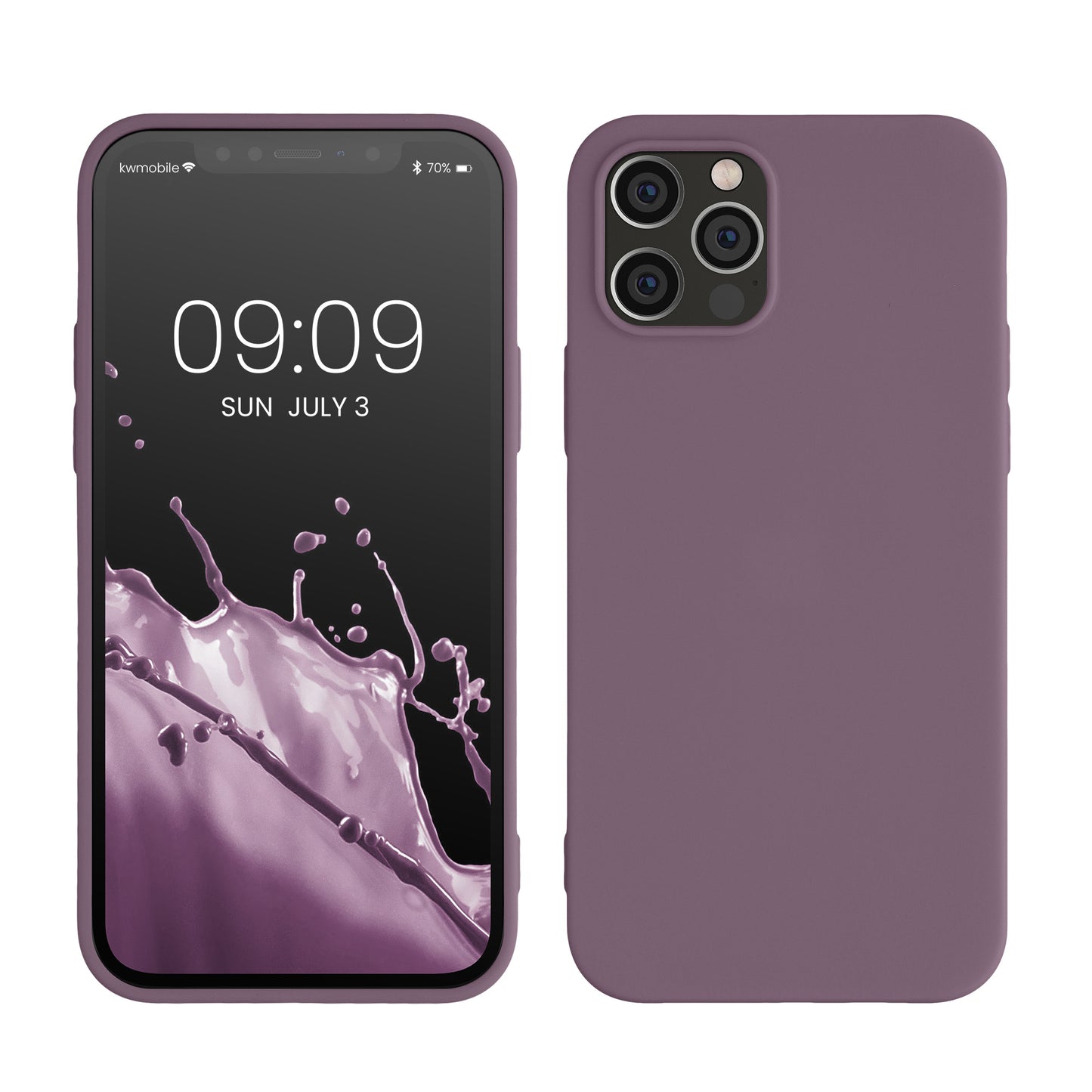 kwmobile Handyhülle für Apple iPhone 12 / iPhone 12 Pro Hülle - Kabelloses Laden - Schutzhülle Cover