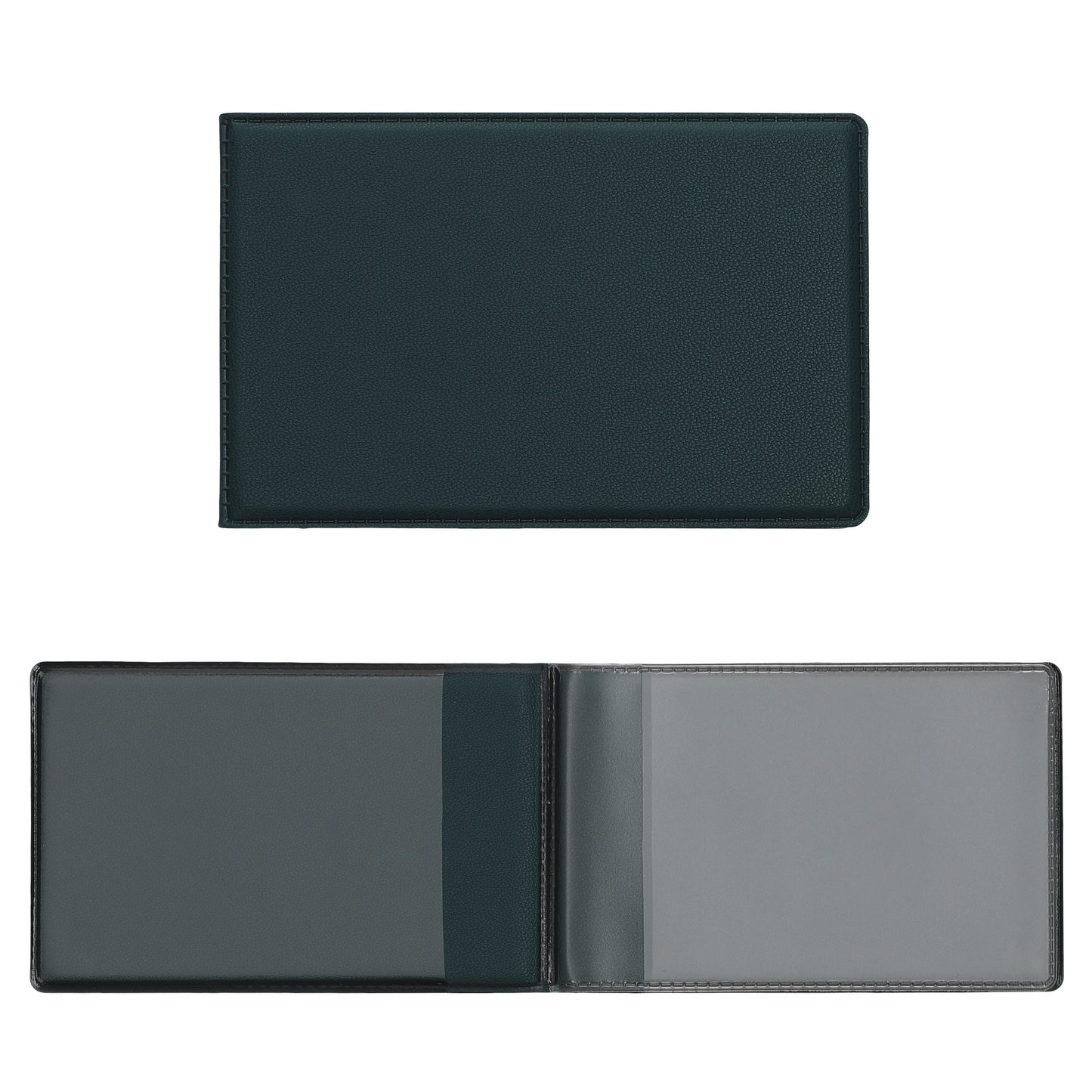 kwmobile 3in1 Kartenetui aus Kunstleder - 10 x 6,5cm - Mini Kreditkarten Wallet - Etui für Karten im Scheckkartenformat