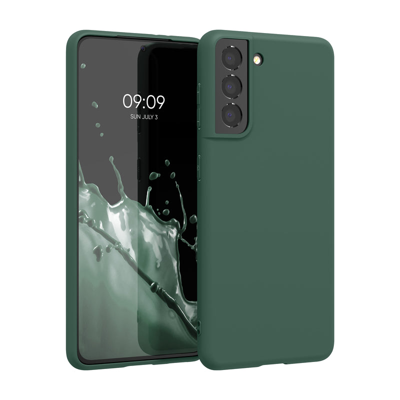 kwmobile Handyhülle für Samsung Galaxy S21 - Kabelloses Laden - Schutzhülle Cover
