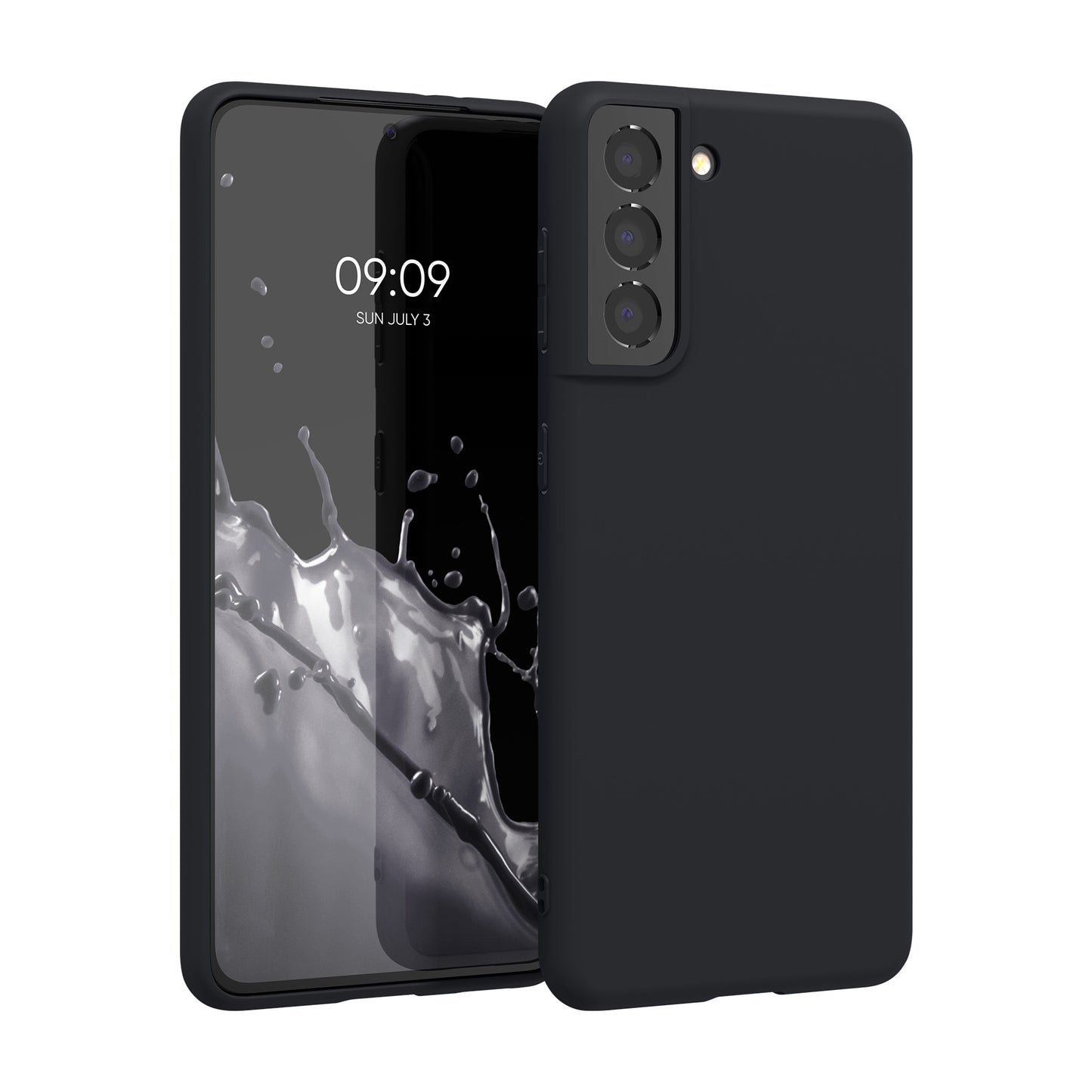 kwmobile Handyhülle für Samsung Galaxy S21 - Kabelloses Laden - Schutzhülle Cover