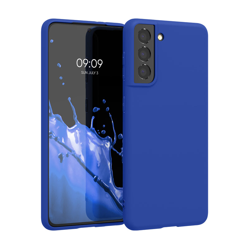 kwmobile Handyhülle für Samsung Galaxy S21 - Kabelloses Laden - Schutzhülle Cover
