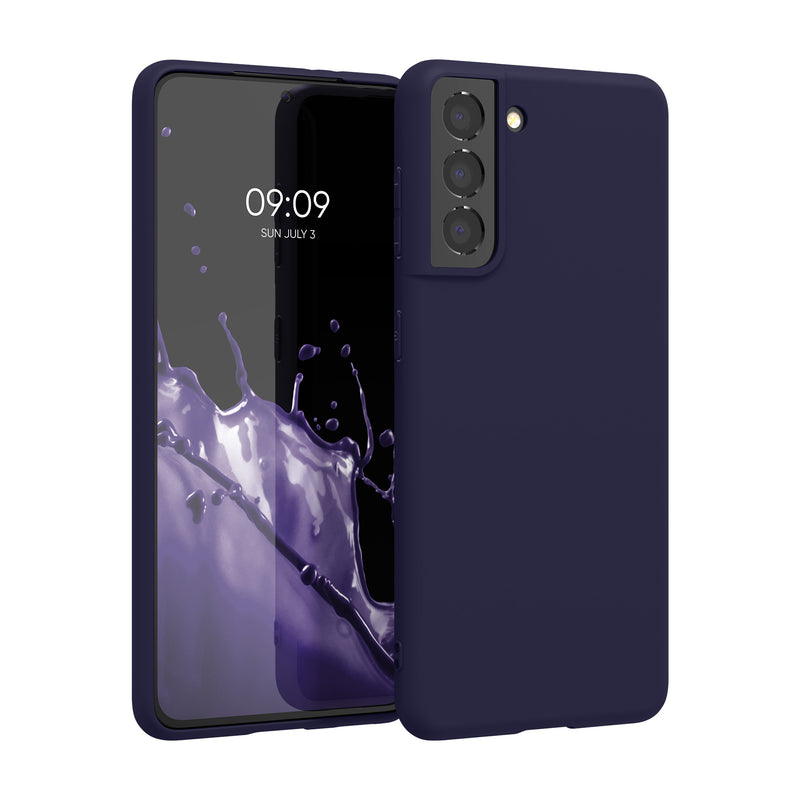 kwmobile Handyhülle für Samsung Galaxy S21 - Kabelloses Laden - Schutzhülle Cover