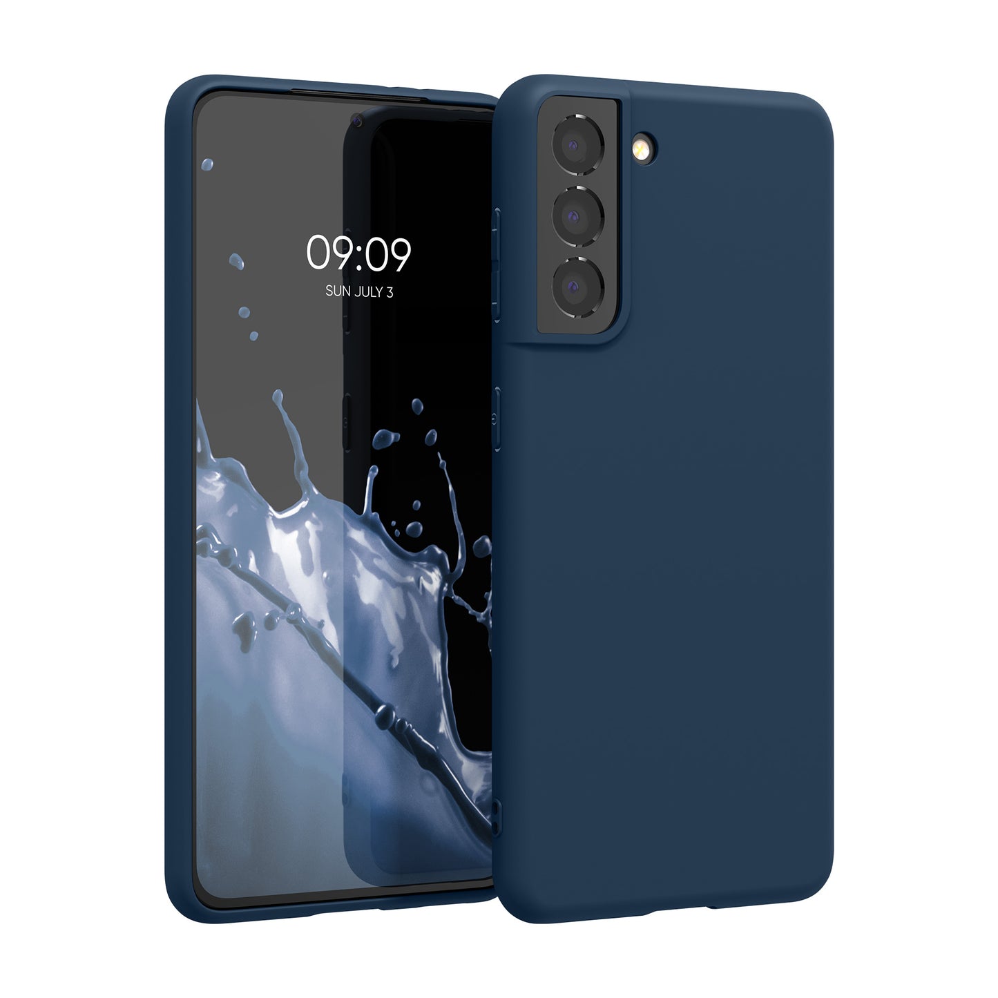kwmobile Handyhülle für Samsung Galaxy S21 - Kabelloses Laden - Schutzhülle Cover