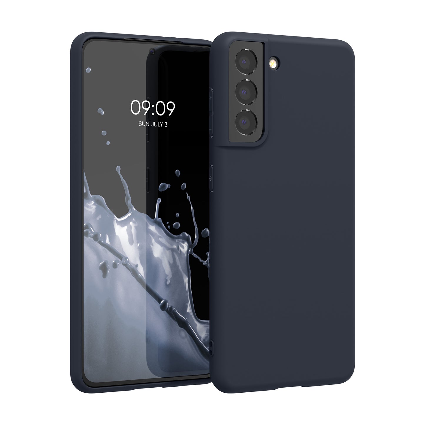 kwmobile Handyhülle für Samsung Galaxy S21 - Kabelloses Laden - Schutzhülle Cover