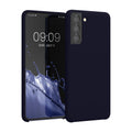 kwmobile Handyhülle für Samsung Galaxy S21 Hülle - Case Silikon - Kabelloses Laden - Schutzhülle Cover