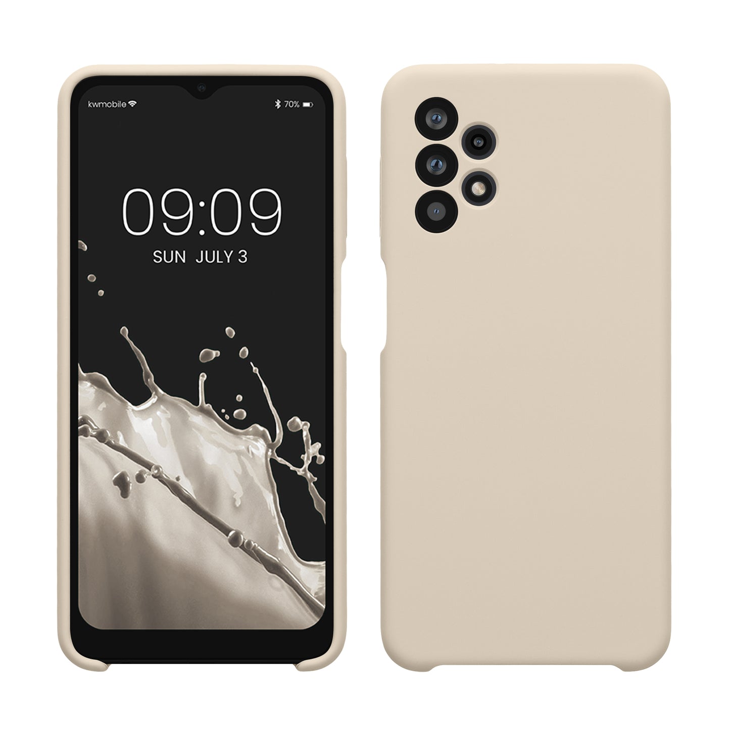 kwmobile Handyhülle für Samsung Galaxy A32 5G Hülle - Case Silikon - Kabelloses Laden - Schutzhülle Cover