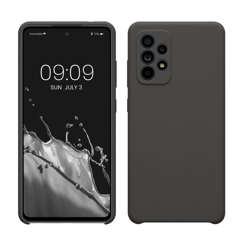 kwmobile Handyhülle für Samsung Galaxy A52 / A52 5G / A52s 5G Hülle - Case Silikon - Kabelloses Laden - Schutzhülle Cover