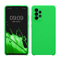 kwmobile Handyhülle für Samsung Galaxy A52 / A52 5G / A52s 5G Hülle - Case Silikon - Kabelloses Laden - Schutzhülle Cover
