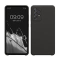 kwmobile Handyhülle für Samsung Galaxy A72 Hülle - Case Silikon - Kabelloses Laden - Schutzhülle Cover