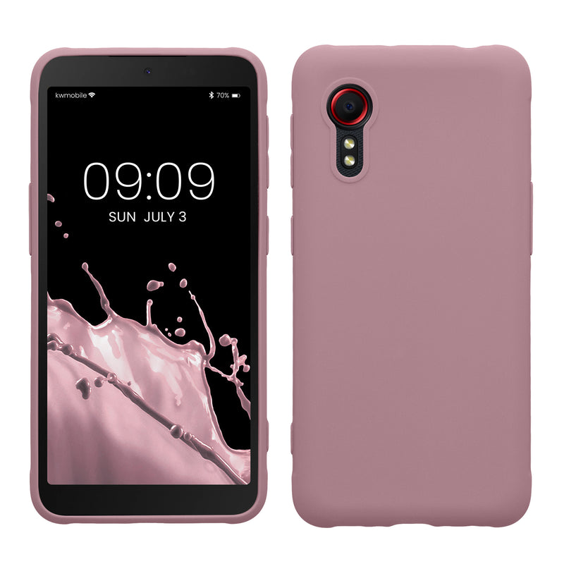 kwmobile Handyhülle für Samsung Galaxy Xcover 5 Hülle - Kabelloses Laden - Schutzhülle Cover