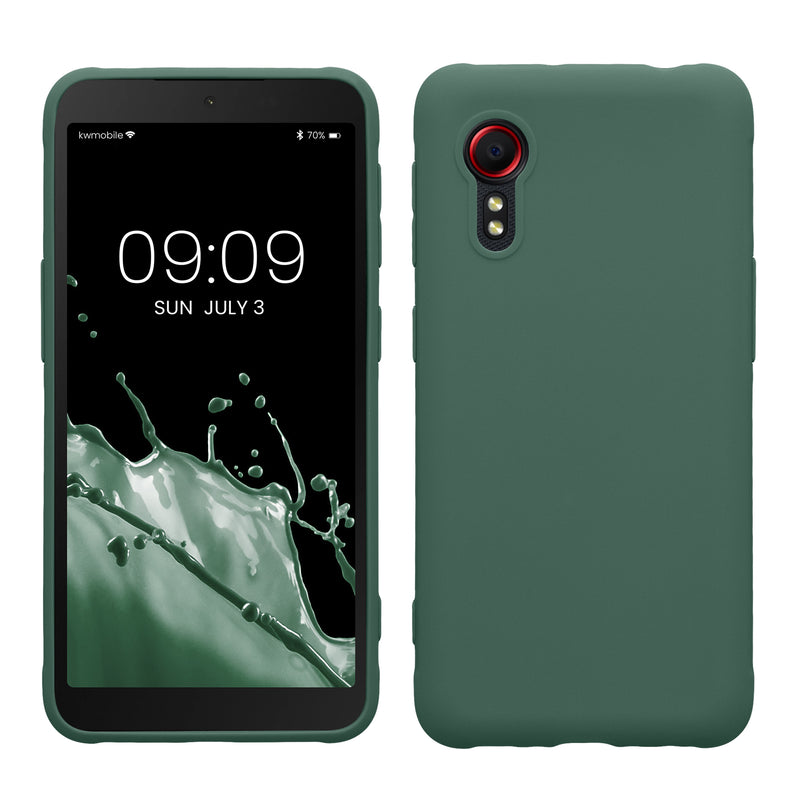 kwmobile Handyhülle für Samsung Galaxy Xcover 5 Hülle - Kabelloses Laden - Schutzhülle Cover