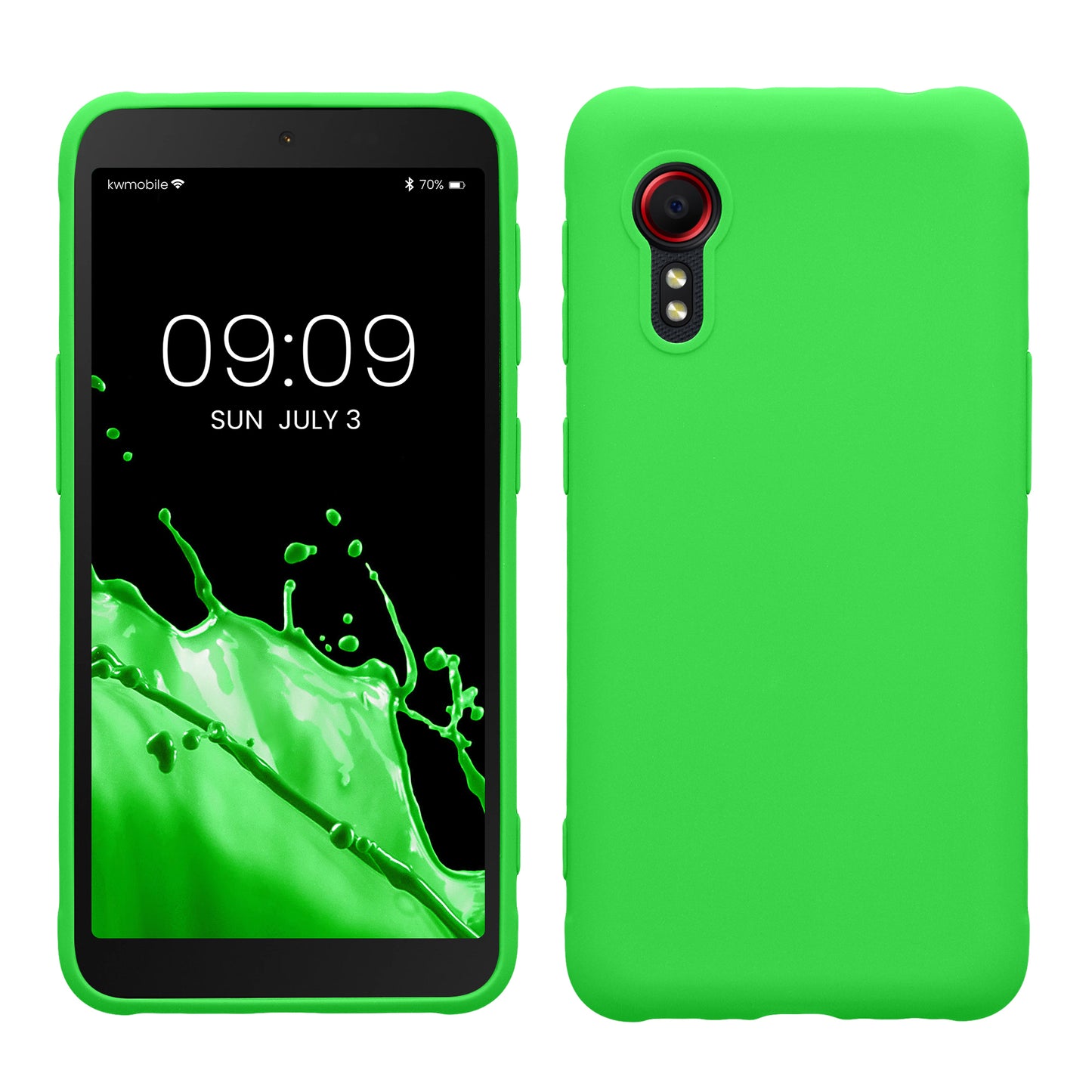 kwmobile Handyhülle für Samsung Galaxy Xcover 5 Hülle - Kabelloses Laden - Schutzhülle Cover