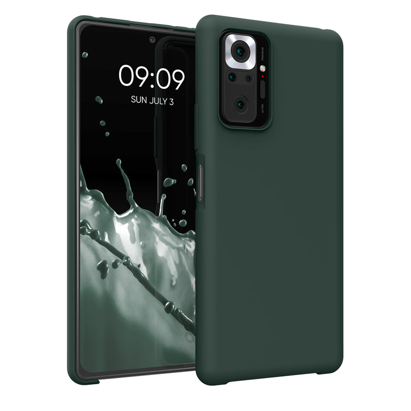 kwmobile Handyhülle für Xiaomi Redmi Note 10 Pro Hülle - Case Silikon - Kabelloses Laden - Schutzhülle Cover