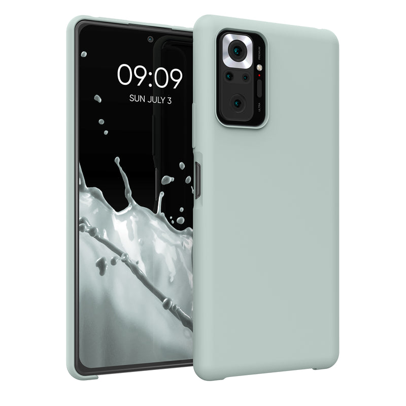 kwmobile Handyhülle für Xiaomi Redmi Note 10 Pro Hülle - Case Silikon - Kabelloses Laden - Schutzhülle Cover