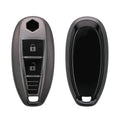 kwmobile Autoschlüssel Hülle kompatibel mit Suzuki Sport 2-Tasten Autoschlüssel Keyless Go - Schlüsselhülle Silikon Cover