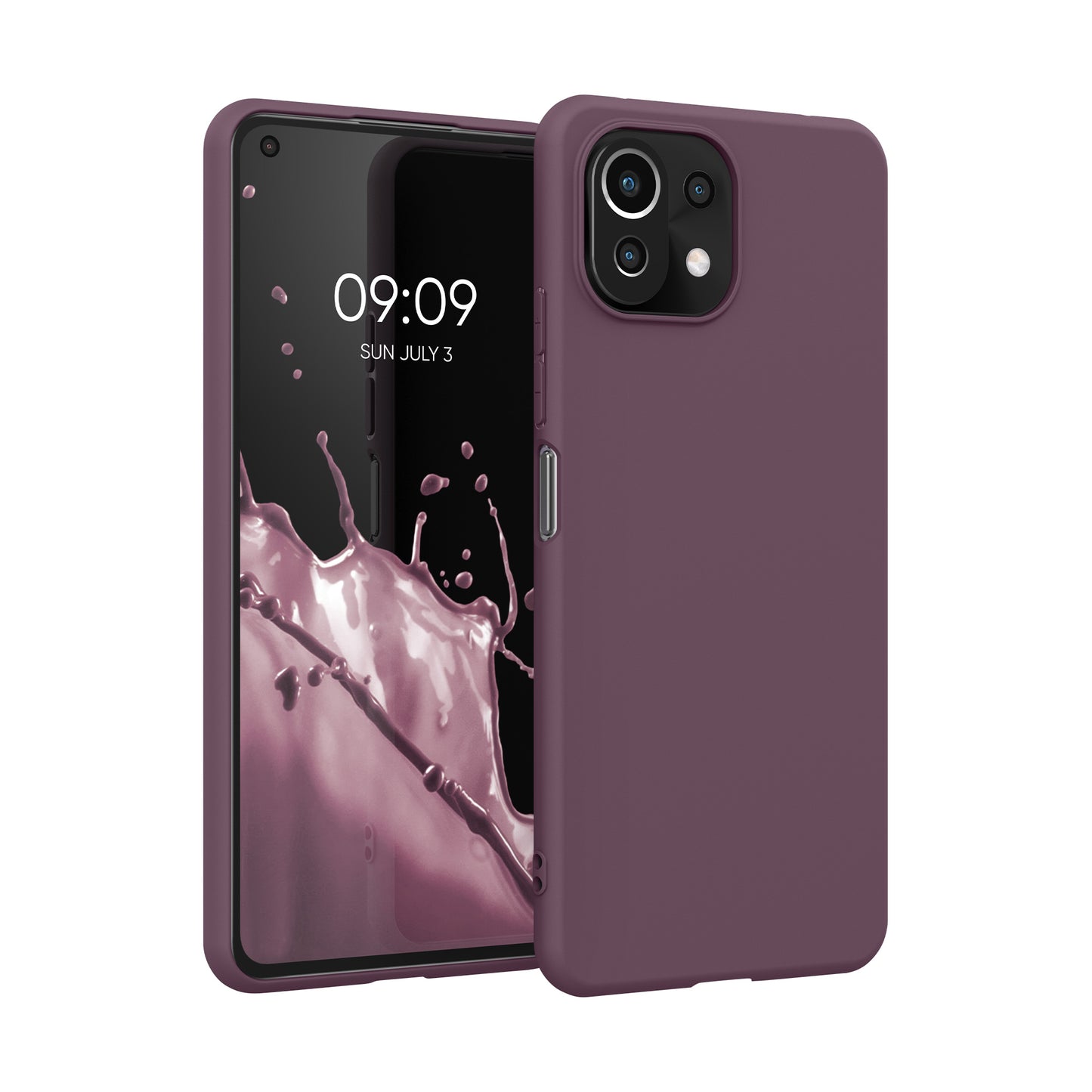 kwmobile Handyhülle für Xiaomi 11 Lite (5G) NE / Mi 11 Lite (5G) Hülle - Kabelloses Laden - Schutzhülle Cover