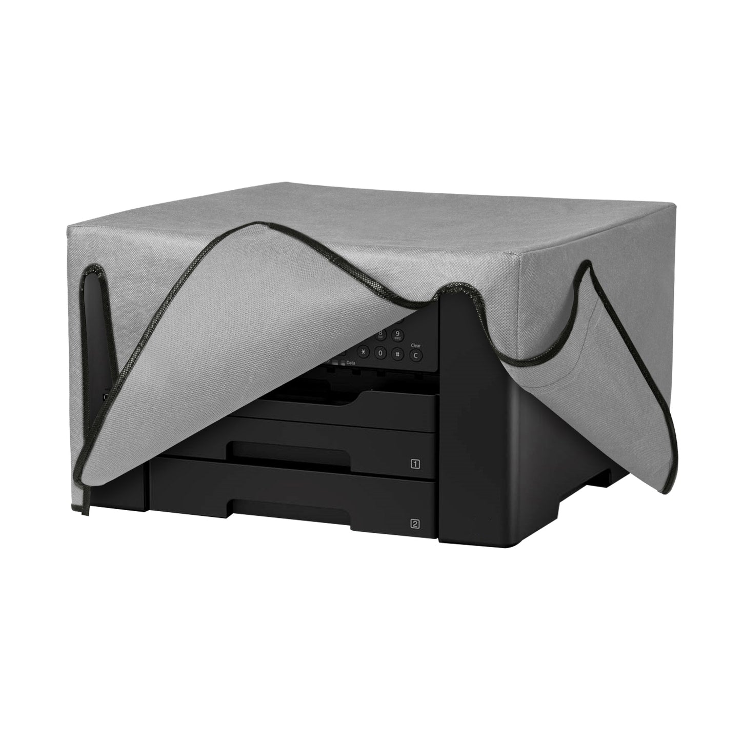 kwmobile Cover kompatibel mit Epson WorkForce WF-7840DTWF / WF-7310DTW - Tasche Hülle Drucker - Staubschutzhülle Schutzhaube Schutzhülle