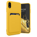 kwmobile Handyhülle kompatibel mit Apple iPhone XR Hülle - Handy Cover mit Fach für Karten