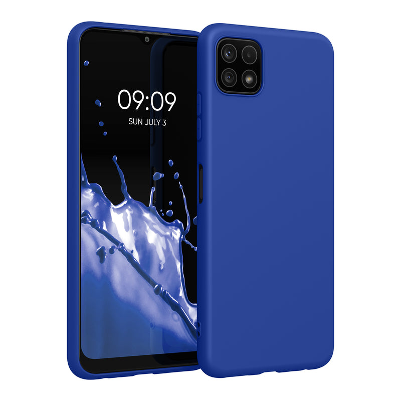 kwmobile Handyhülle für Samsung Galaxy A22 5G - Kabelloses Laden - Schutzhülle Cover