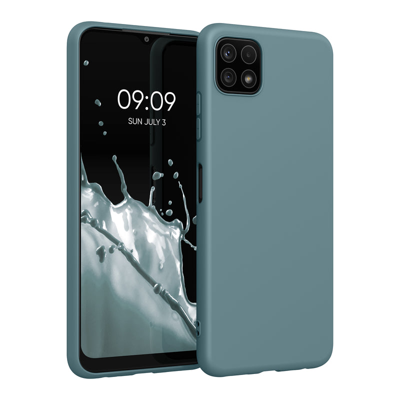 kwmobile Handyhülle für Samsung Galaxy A22 5G - Kabelloses Laden - Schutzhülle Cover