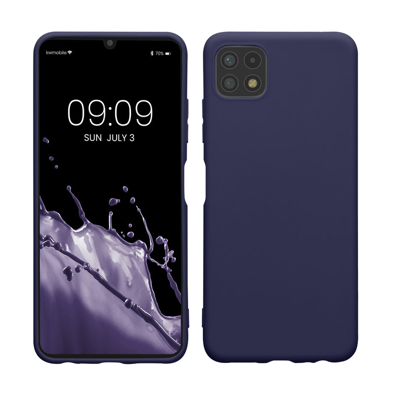 kwmobile Handyhülle für Samsung Galaxy A22 5G - Kabelloses Laden - Schutzhülle Cover