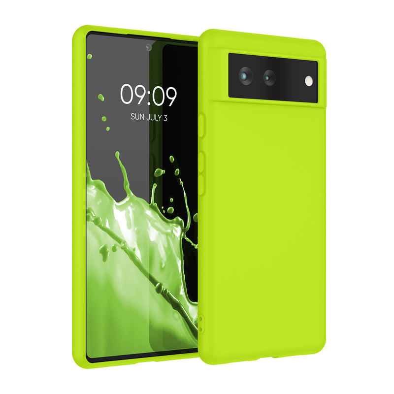 kwmobile Handyhülle für Google Pixel 6 Hülle - Kabelloses Laden - Schutzhülle Cover
