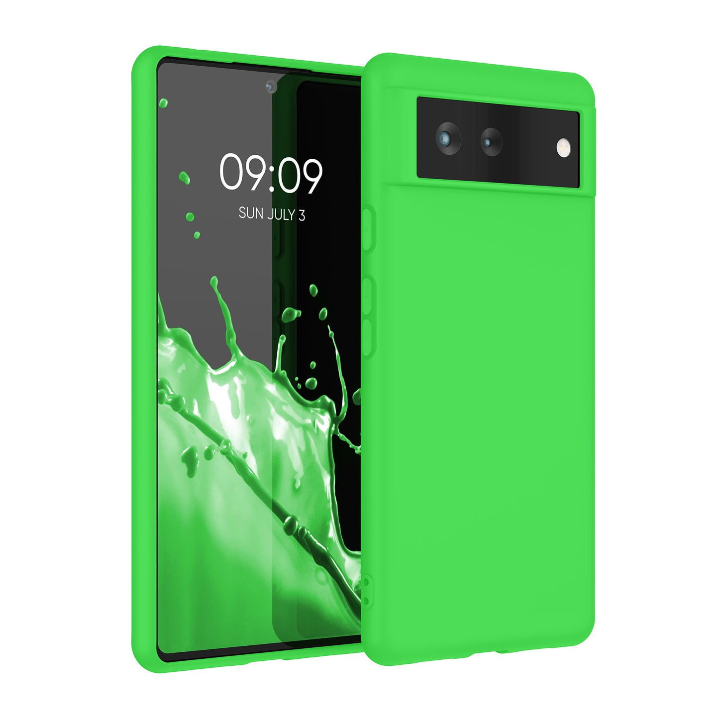 kwmobile Handyhülle für Google Pixel 6 Hülle - Kabelloses Laden - Schutzhülle Cover