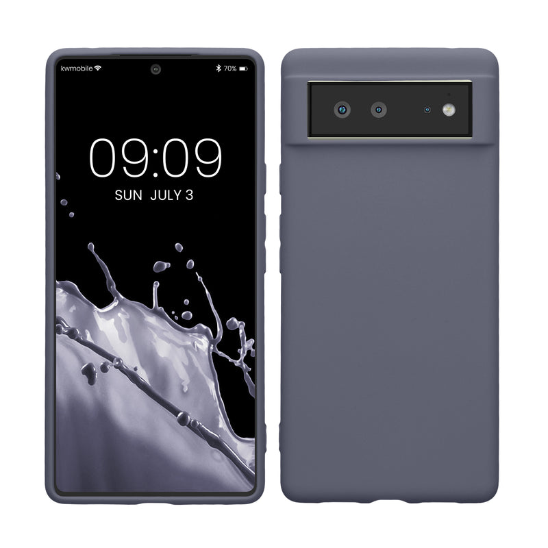 kwmobile Handyhülle für Google Pixel 6 Hülle - Kabelloses Laden - Schutzhülle Cover