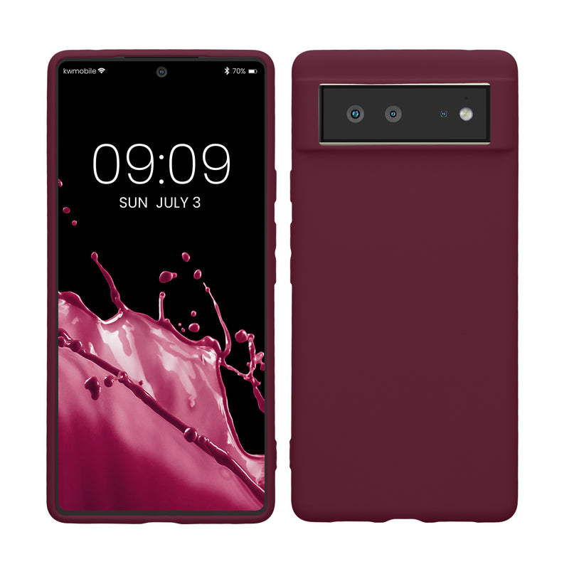 kwmobile Handyhülle für Google Pixel 6 Hülle - Kabelloses Laden - Schutzhülle Cover