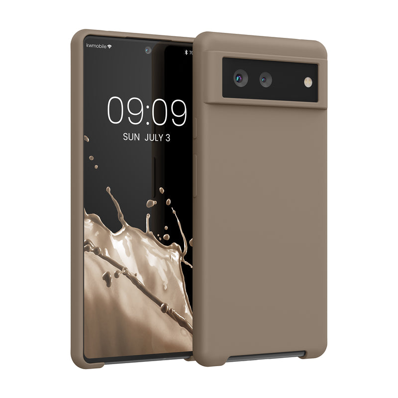 kwmobile Handyhülle für Google Pixel 6 Case Kabelloses Laden Schutzhülle Cover