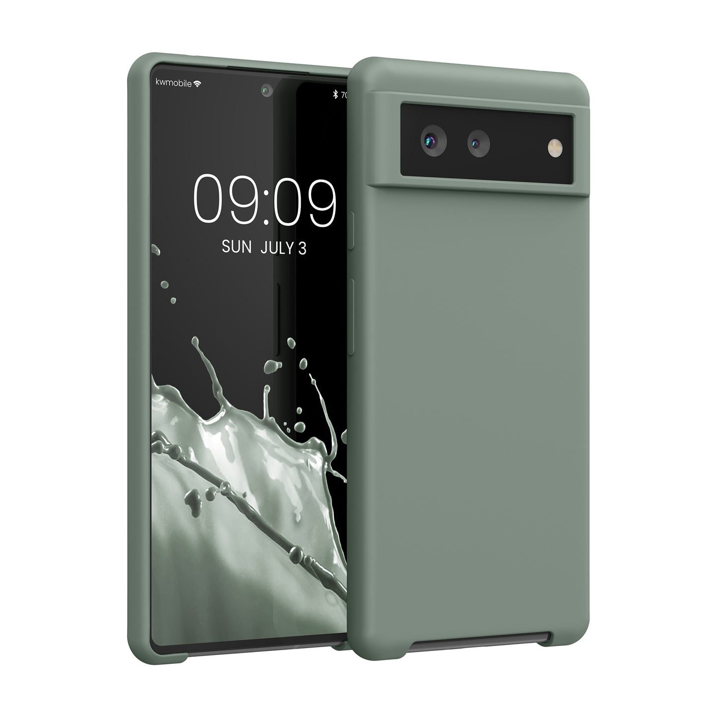 kwmobile Handyhülle für Google Pixel 6 Case Kabelloses Laden Schutzhülle Cover